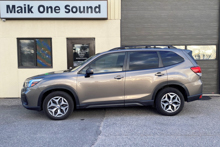2019 Subaru Forester with premium ceramic film installation in North Bay